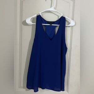 Banana Republic Small Deep Blue V-Neck Blouse